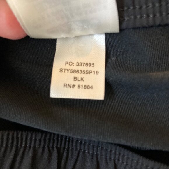 Womens Patagonia Fleetwith Skort Black M Polyester Spandex Faux wrap front - Picture 9 of 11